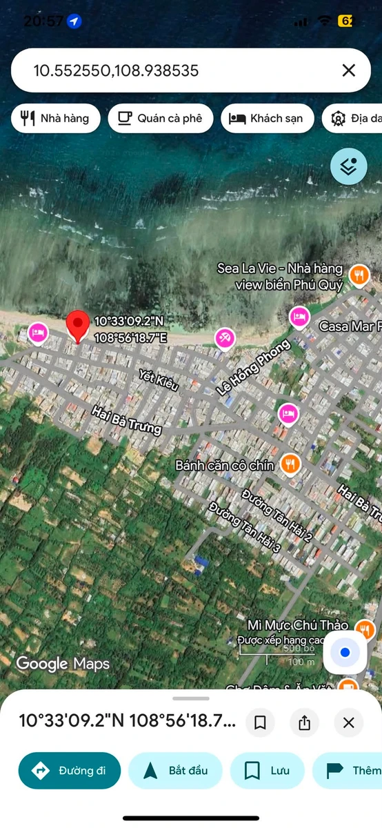 Bán đất mặt biển Phú Quý 227,7m² sổ hồng, 26tr/m² - Ảnh thu nhỏ 3