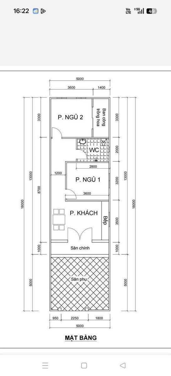 Bán nhà 2 PN gần biển Nha Trang 90m2, giá 2 tỷ - Ảnh thu nhỏ 4