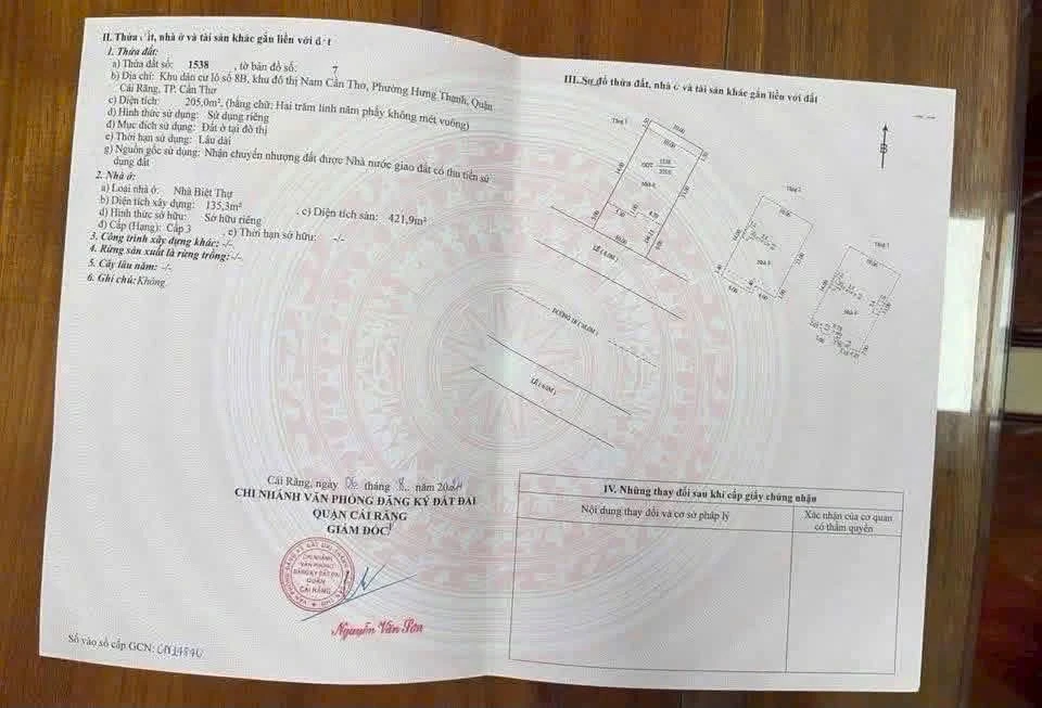 Bán biệt thự 205m Đường 1B Khu Nam Long, Cần Thơ - Ảnh thu nhỏ 4