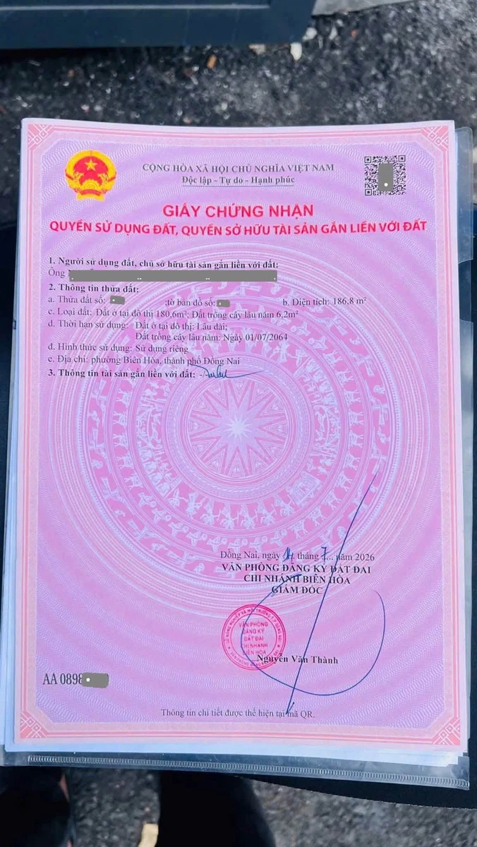 Bán đất 60m² sổ hồng riêng gần Biên Hòa - 1,68 tỷ - Ảnh thu nhỏ 5