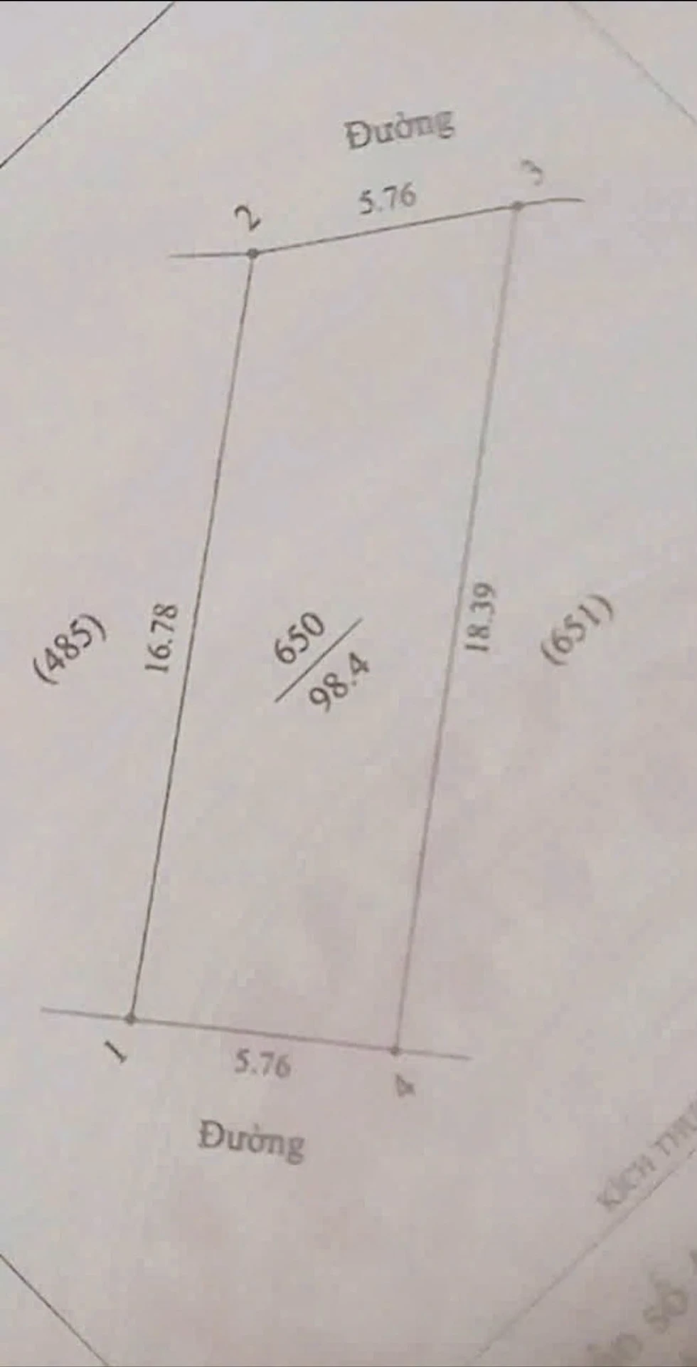 Bán đất Phan Văn Chí Nhà Bè 98m2 mặt tiền 6m giá 2,8 tỷ - Ảnh 1