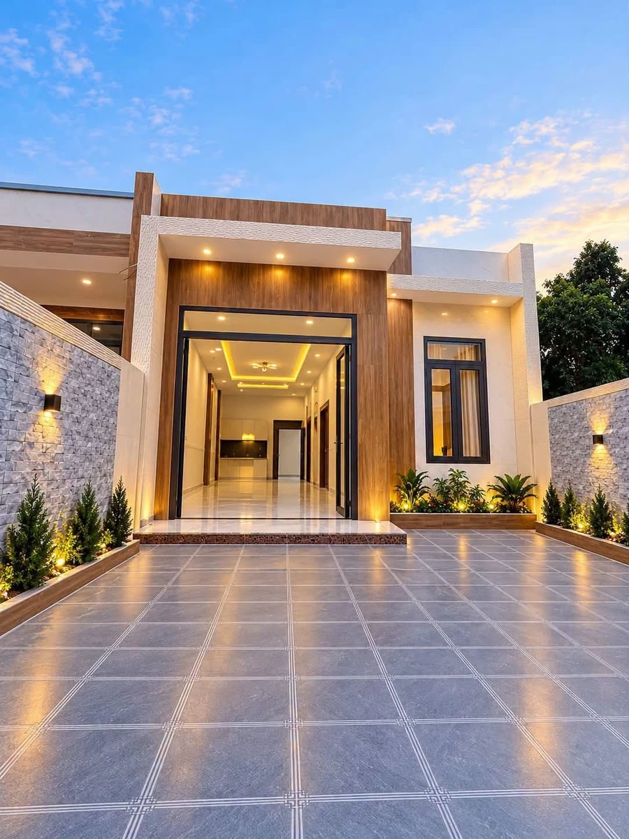 Bán nhà 2 phòng ngủ 100m² Phước Hưng, Nhà Bè 1,38 tỷ - Ảnh 1