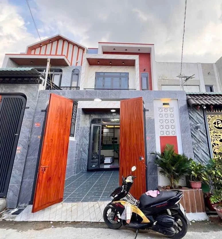 Bán nhà 1 trệt 1 lầu 95m² Trảng Dài, Nhà Bè - 3 tỷ 390 triệu - Ảnh 1