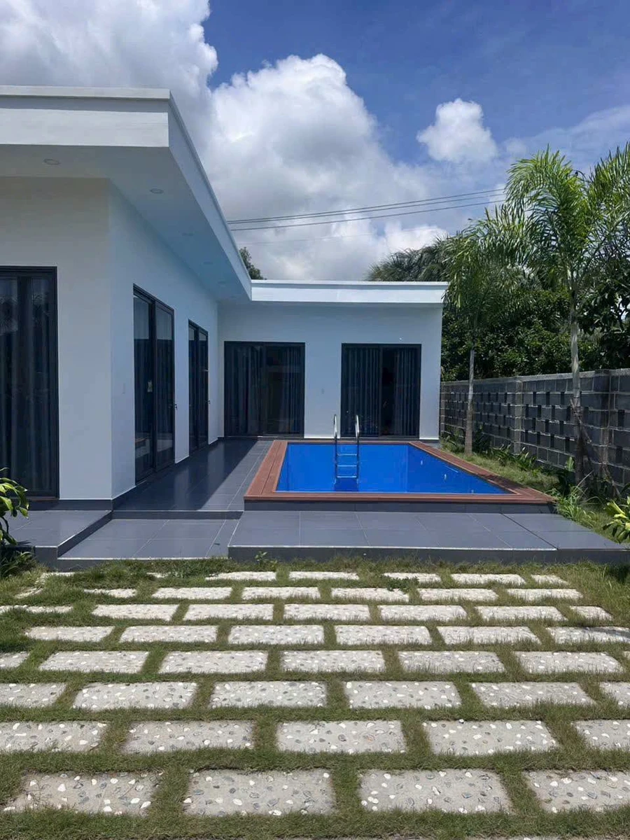 Nhà vườn 244m² 2PN hồ bơi Long Mỹ Phước Hải 2.8 tỷ - Ảnh thu nhỏ 2