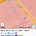 Bán đất góc 2 mặt tiền 100m² Long Hải - Ảnh thu nhỏ 1