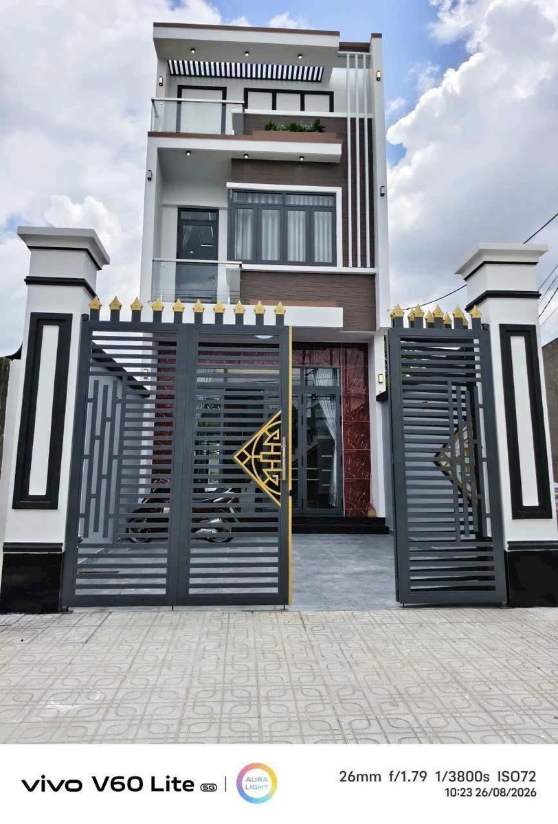 Bán nhà mới xây 195m² 4 phòng, Củ Chi - Ảnh thu nhỏ 2