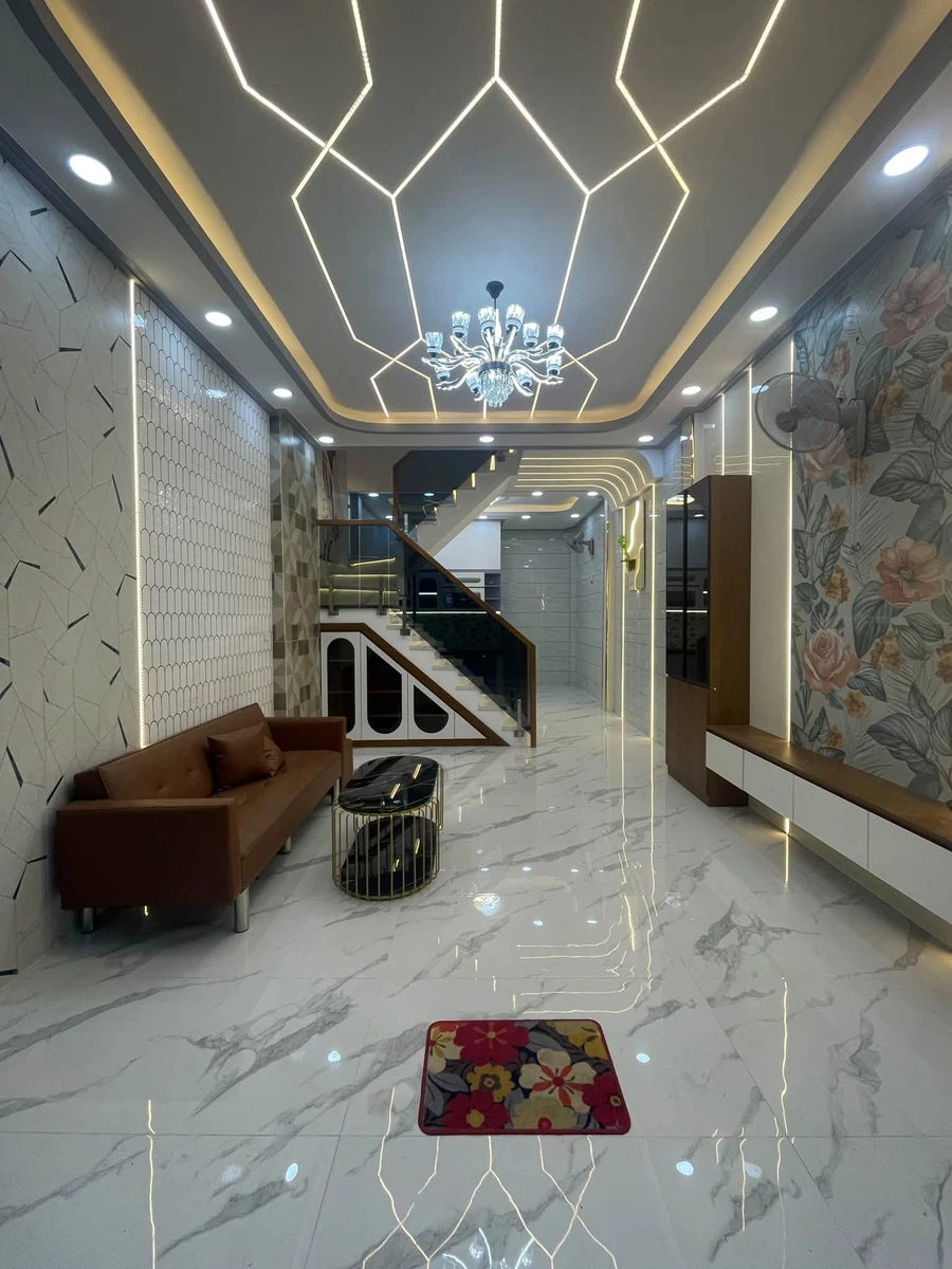 Bán nhà 3 tầng 4 PN, 52m² gần Aeon Bình Tân 5 tỷ - Ảnh thu nhỏ 2