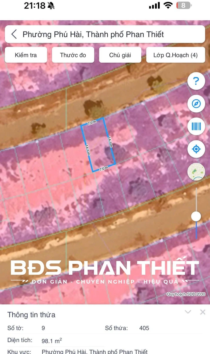Bán đất nền 98.1m² Phú Hài, Lâm Đồng 1.55 tỷ - Ảnh thu nhỏ 3