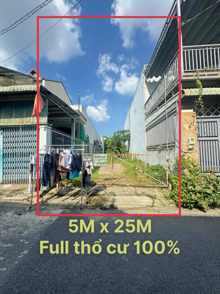 Bán lô đất 125m² Bình Tân giá 3 tỷ 350 - Ảnh 1