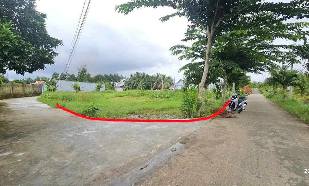 Bán lô đất 2 mặt tiền 190m² Hòa Phú, Châu Thành, Long An - Ảnh 1