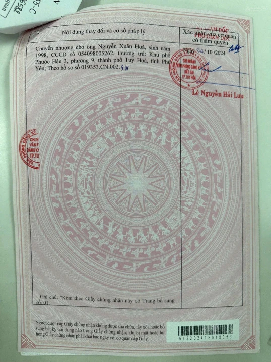 Bán Lô Đất 100m2 Đường Nguyễn Trung Trực, Tp. Tuy Hòa. Giá 1,35 tỷ. - Ảnh thu nhỏ 4