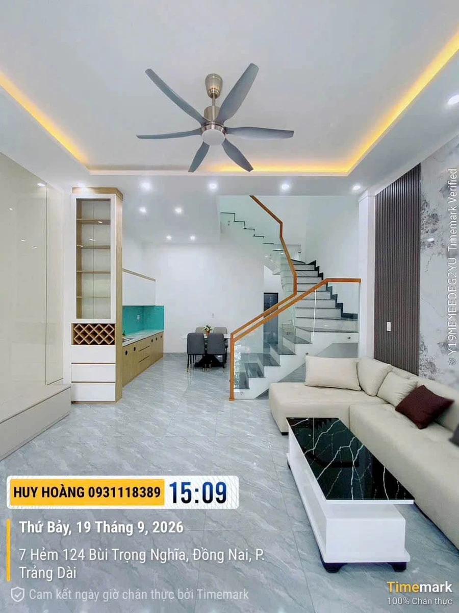 Bán nhà 1 trệt 1 lầu 75m² Phường Trảng Dài - 2,99 tỷ - Ảnh thu nhỏ 2