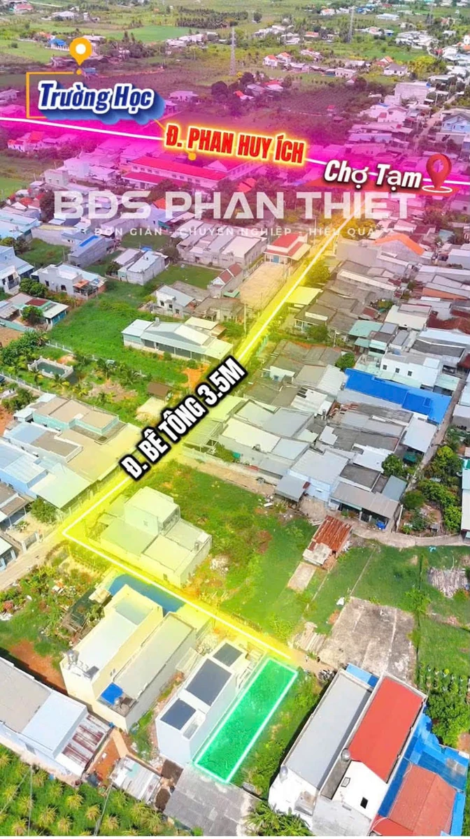 Bán đất thổ cư 107m² Hàm Thắng, Lâm Đồng 1 tỷ - Ảnh thu nhỏ 2