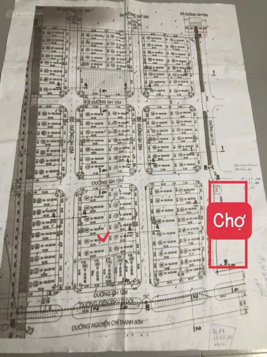 Bán đất quy hoạch Hưng Đông, xây dựng tự do rộng 7,5m, đường quy hoạch 12m rải thảm nhựa - Ảnh thu nhỏ 2
