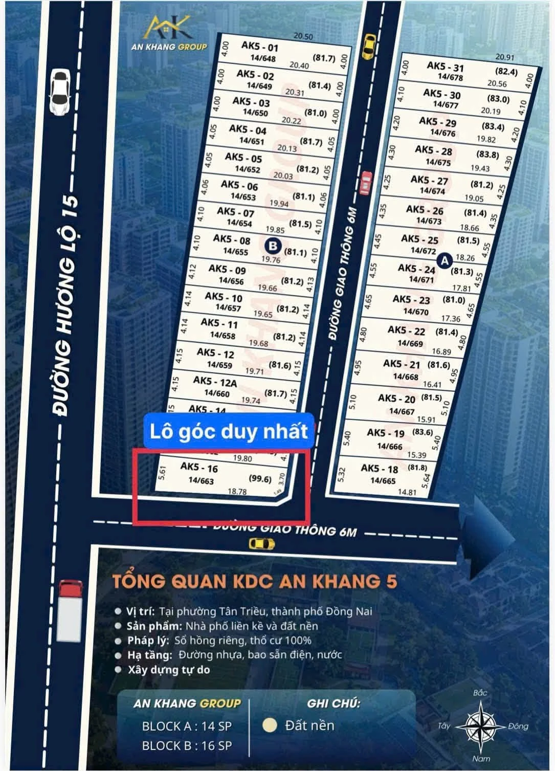 Bán lô đất góc 2 mặt tiền 100m2 sổ riêng thổ cư gần chợ Thạnh Phú, Tân Triều - Ảnh 1