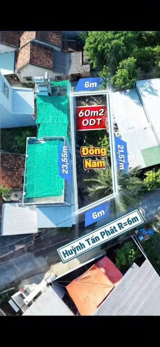 Bán đất mặt tiền đường Huỳnh Tấn Phát 6x23m, Hòa Hiệp Trung, Đắk Lắk giá 1,3 tỷ - Ảnh thu nhỏ 2