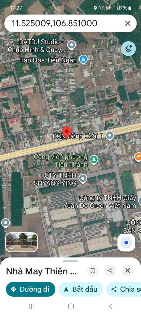 Bán đất mặt tiền QL 14 Đồng Xoài 275m², 2.1 tỷ - Ảnh 1