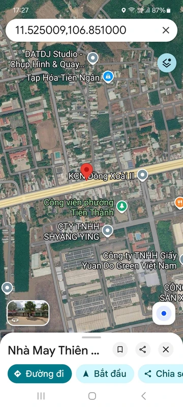 Bán đất mặt tiền QL 14 Đồng Xoài 275m², 2.1 tỷ