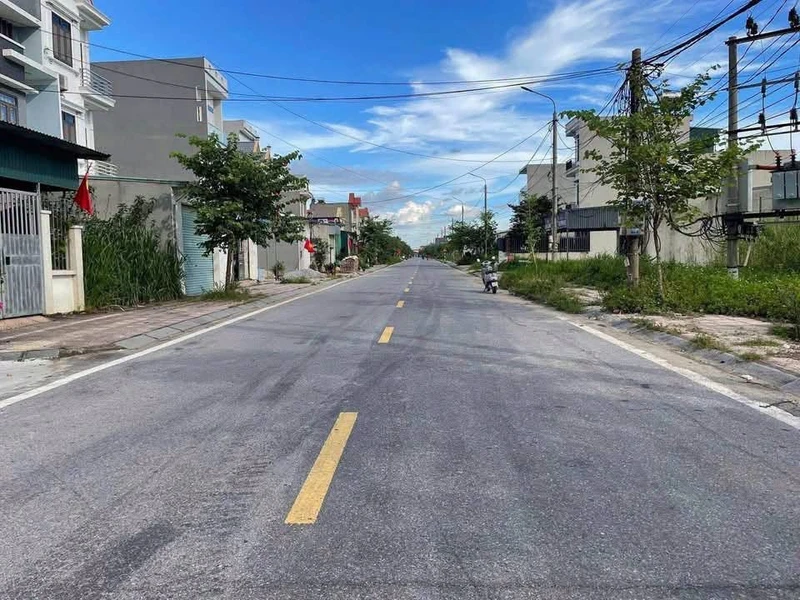 Bán đất mặt tiền 100 m2 An Sơn, Nam Sách, Hải Phòng