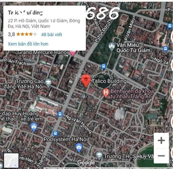 Cho thuê văn phòng 40-70-100 m2 tại Talico Building 22 Phố Hồ Giám, P.Văn Miếu-QTG, Hà Nội - Ảnh thu nhỏ 3