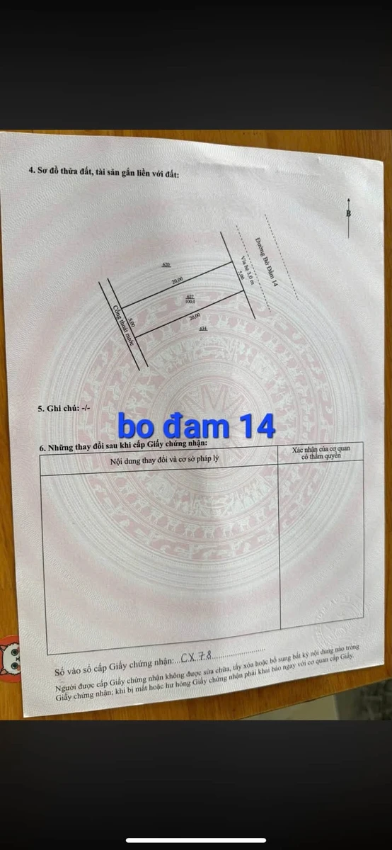 Bán 2 lô đất 100m² khu tái định cư Bến Xe Đức Long - Ảnh thu nhỏ 3
