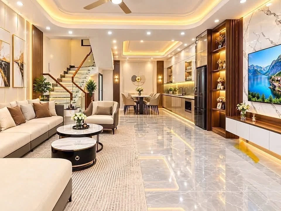 Bán nhà phố góc 50m2 x 4 tầng mặt tiền Máng 3,2 tỷ - Ảnh 1
