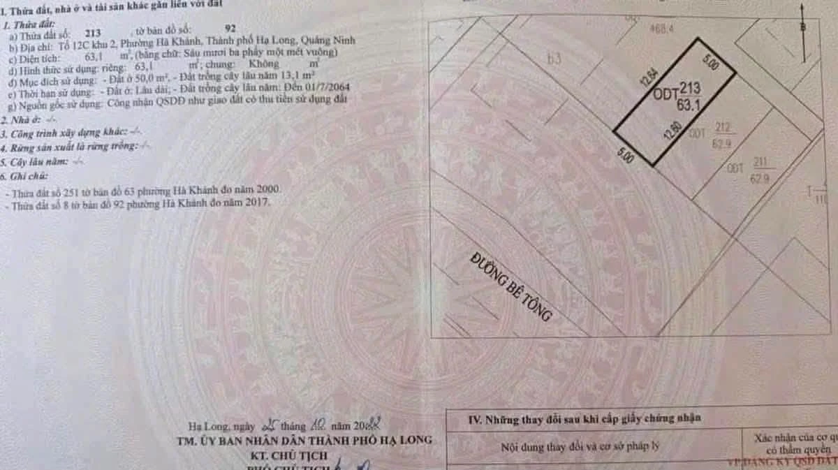 Bán đất mặt tiền Mương Lớn 63m² Hải Phòng 3,9 tỷ - Ảnh thu nhỏ 3