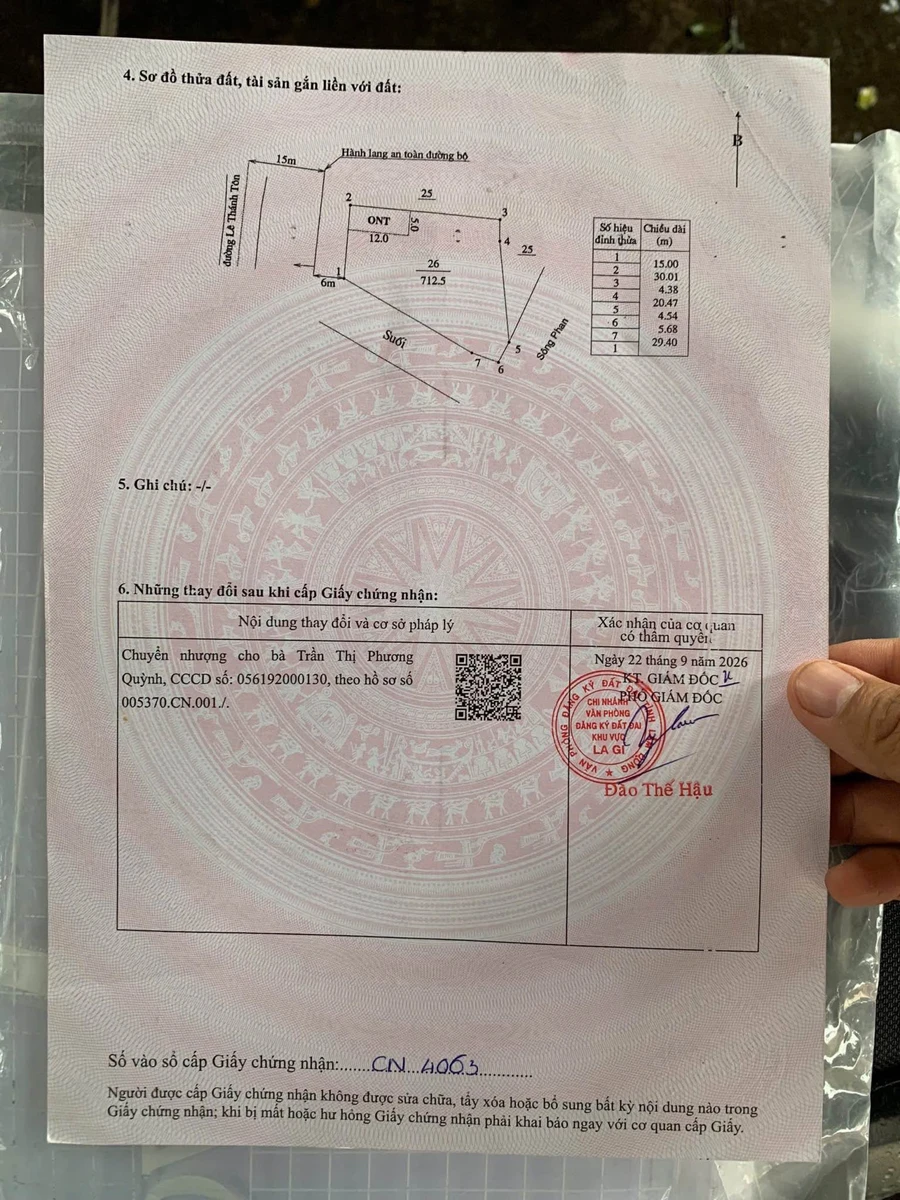 Chuyển nhượng nhà hàng 712,5m² Lagi Bình Thuận giá 2,65 tỷ - Ảnh thu nhỏ 5