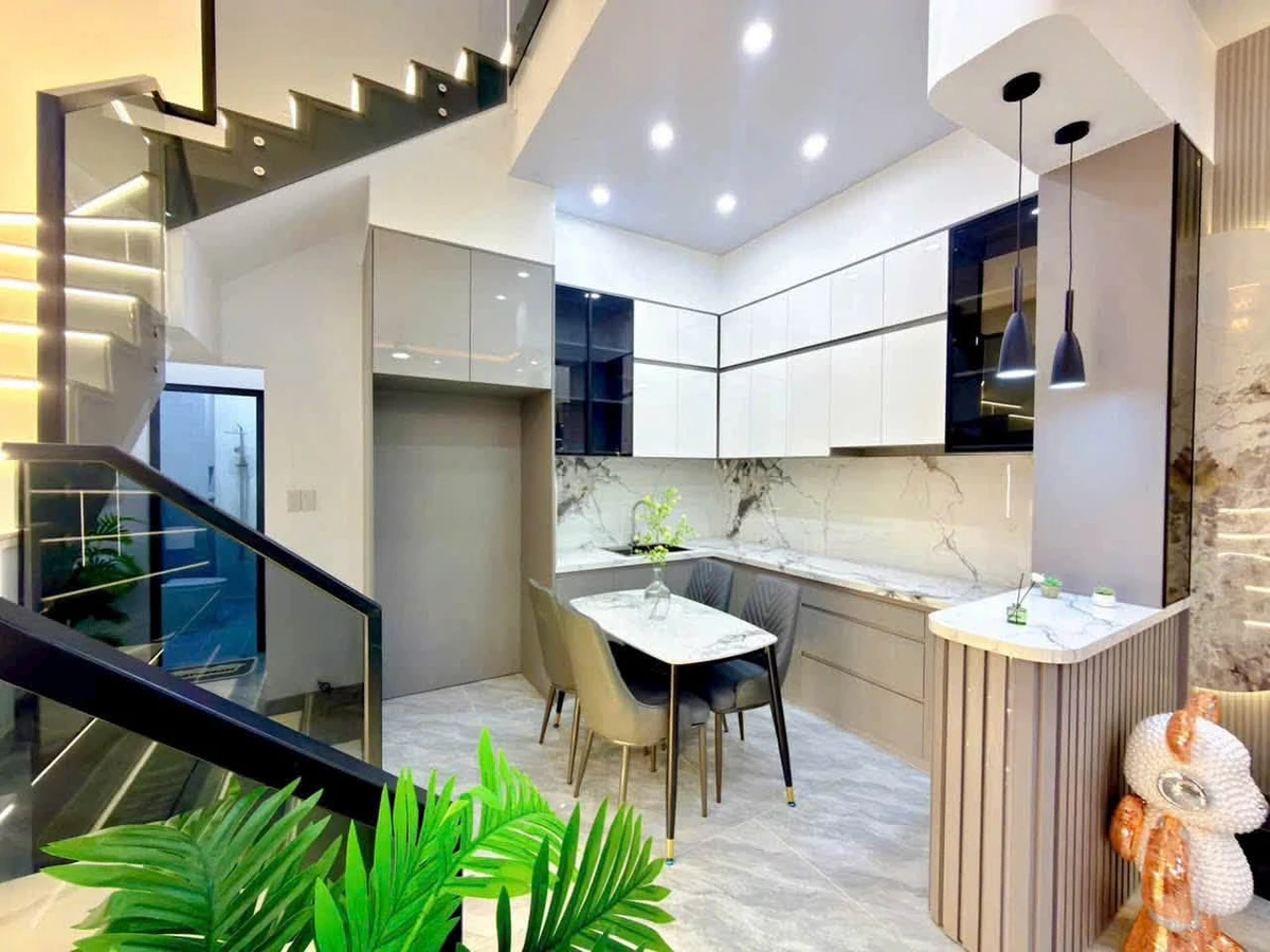 Bán nhà 1 trệt 1 lầu full nội thất 80,4m2 KDC Mặt Trời Đỏ, Long Tuyền, Cần Thơ - Ảnh thu nhỏ 5