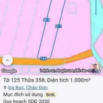 Bán đất 1000m2 mặt tiền 13.4m Xã Nghĩa Thành 1 tỷ 5 - Ảnh thu nhỏ 1