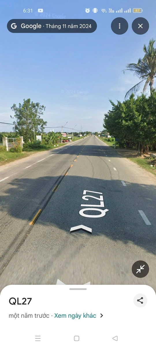 Bán đất nông nghiệp mặt tiền Phan Đăng Lưu Ninh Thuận 1.900m² - Ảnh 1