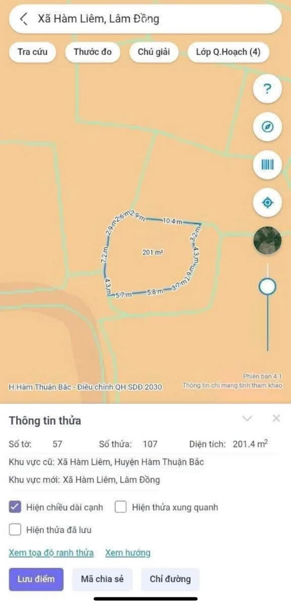 Bán 200m đất cây trồng Xã Hàm Liêm, Lâm Đồng - Ảnh thu nhỏ 4