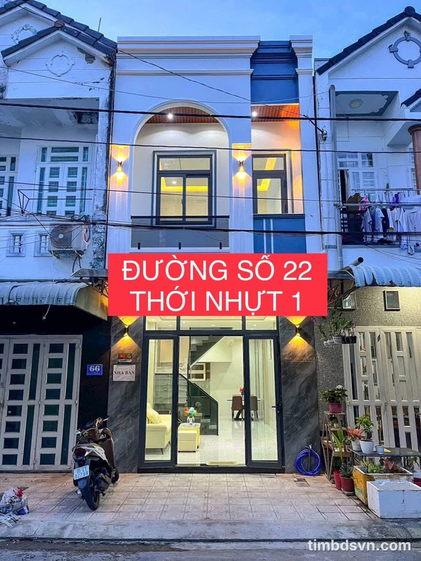 Bán nhà trệt lầu 2PN 40m² KDC Thới Nhựt 1 Cần Thơ
