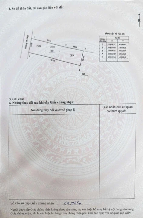 Chủ cần tiền cần bán gấp 391m2 tại xóm Đồng Bưng xã Nhuận Trạch huyện Lương Sơn HB - Ảnh thu nhỏ 4