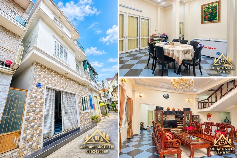Bán nhà phố Phan Đình Phùng Đà Lạt 89.9m² giá 12 tỷ