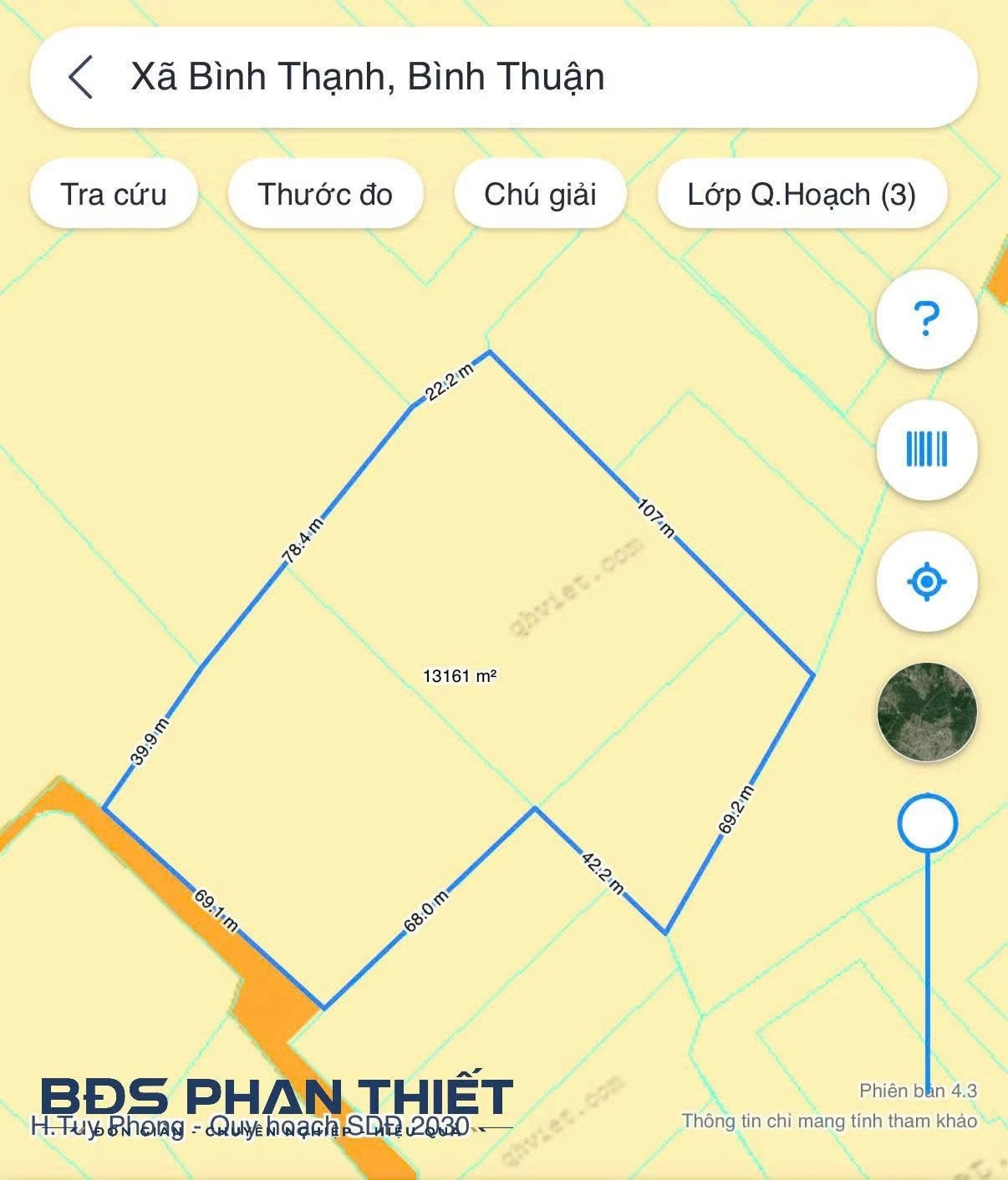 Bán đất rộng Phan Thiết 13.158m² phù hợp làm trang trại - Ảnh 1