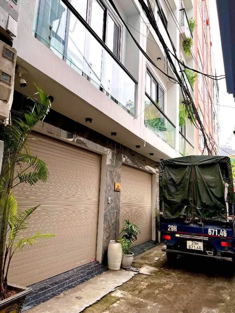 Bán nhà 5 tầng 30m mặt tiền Thạch Bàn 7.5 tỷ - Ảnh 1
