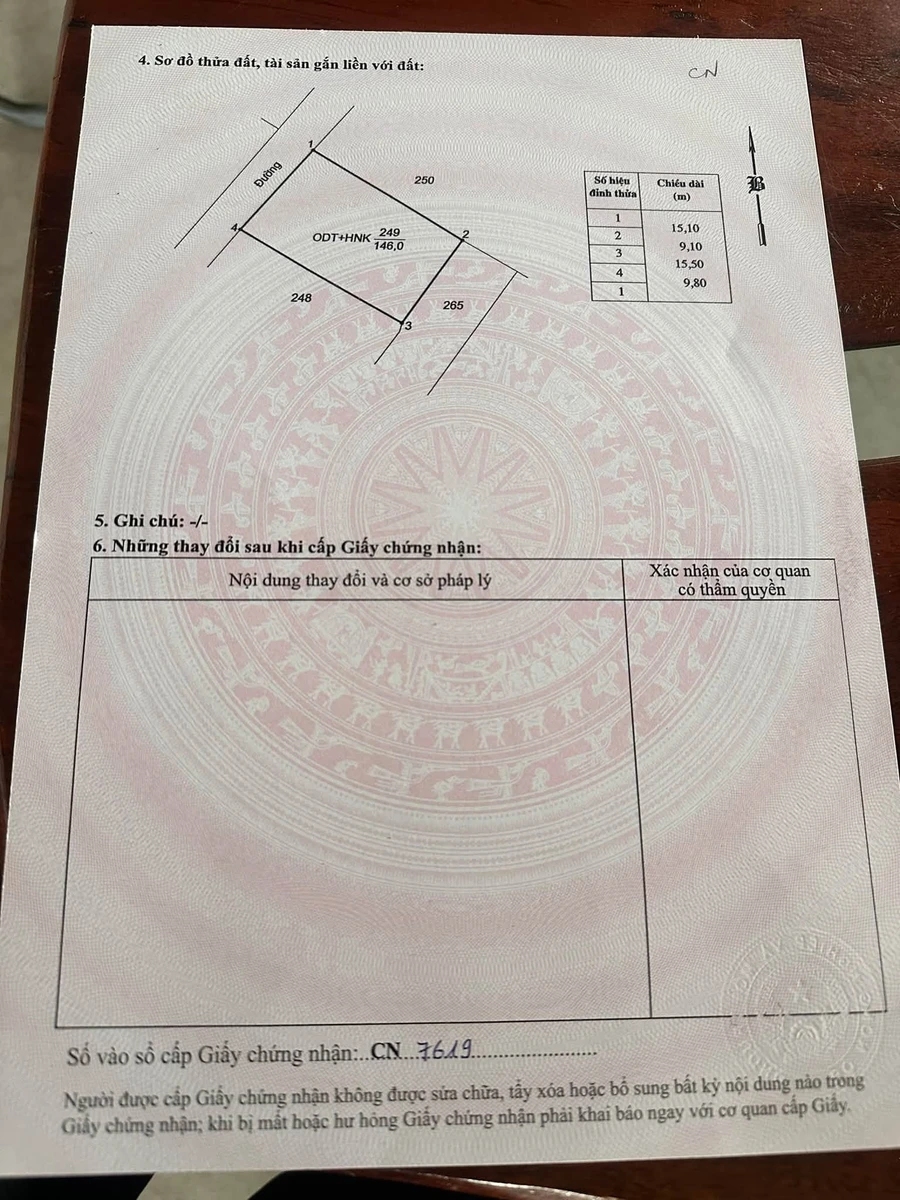 Bán nhà Đô Vinh 146m² 850 triệu Khánh Hòa - Ảnh thu nhỏ 3