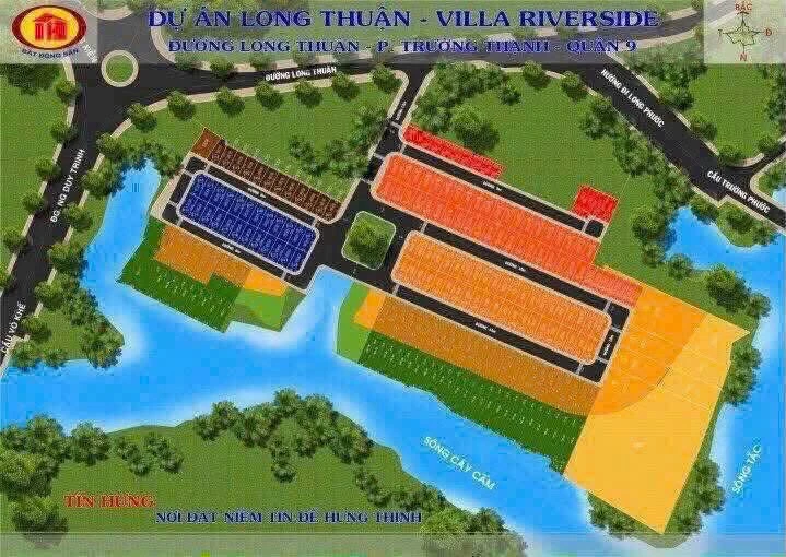 Bán đất lô góc 2 mặt tiền 88,8m2 KDC Long Thuận Villa, Quận 9, giá 5,19 tỷ - Ảnh 1
