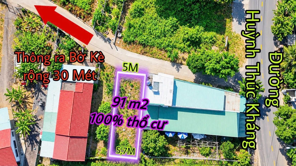 Mua đất 91m² gần Võ Nguyên Giáp, Diên Khánh 1,59 tỷ - Ảnh thu nhỏ 2
