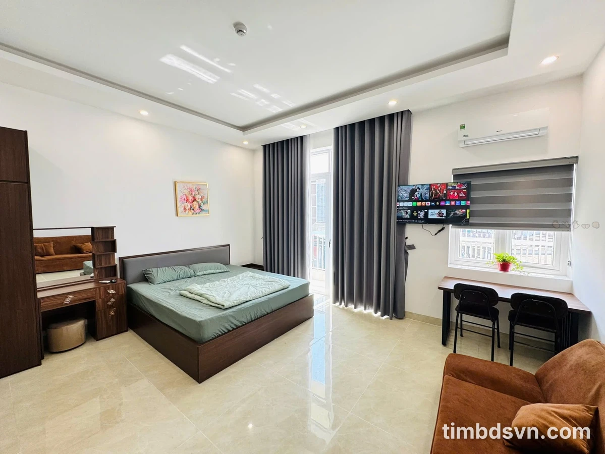 Cho thuê căn hộ 1PN 35m2 tại Văn Cao, Hải Phòng - Ảnh thu nhỏ 3