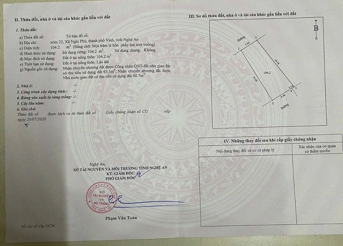 Bán đất ngõ Chu Trạc Vinh 104m² giá 3tỷ160 - Ảnh thu nhỏ 2