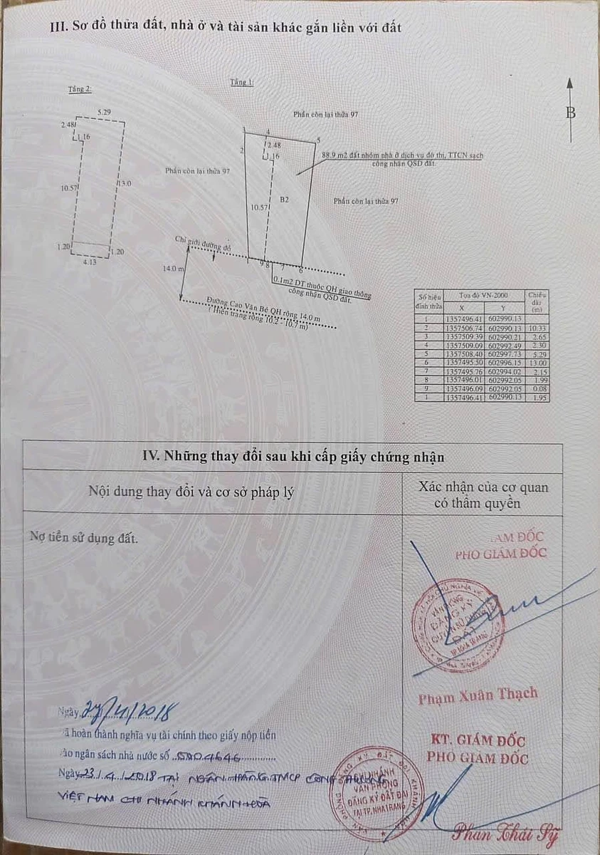 Bán nhà 3 mặt thoáng mặt tiền Cao Văn Bé, 89m2, giá 14,5 tỷ, Nha Trang - Ảnh thu nhỏ 5