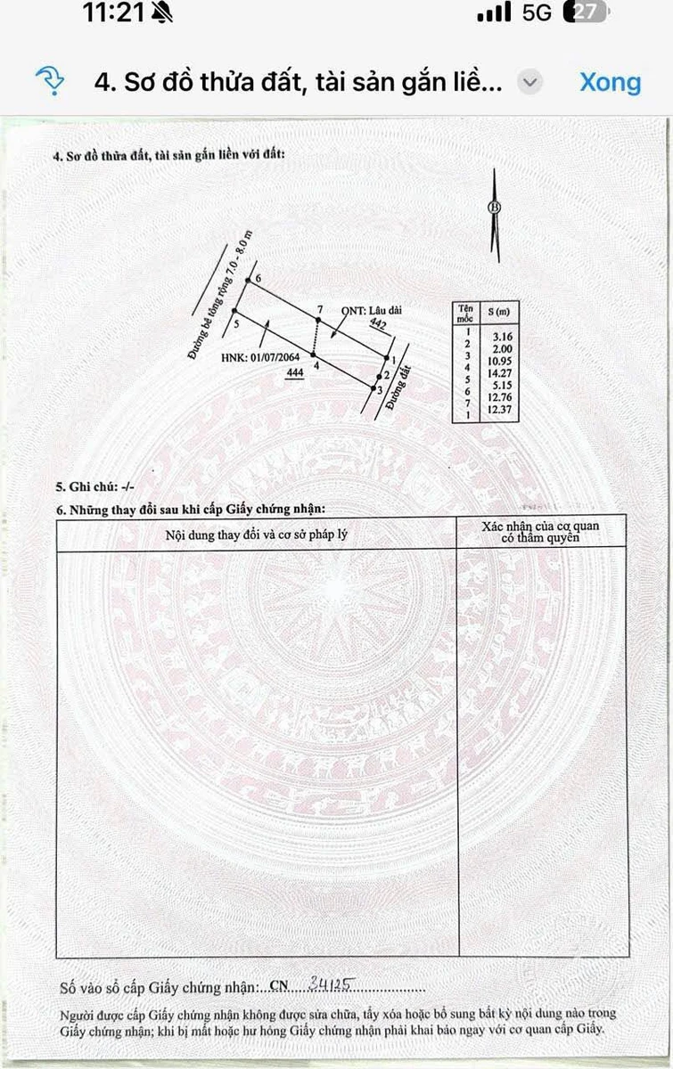 Bán đất mặt tiền Bầu Dài Diên Khánh 129.5m² 770 triệu - Ảnh thu nhỏ 5