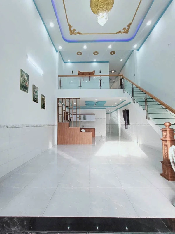 Bán nhà 1 trệt 1 lửng 104m2 Trảng Dài, Bình Dương 1 tỷ 620