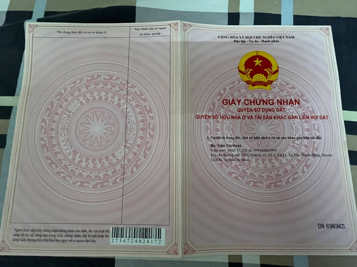 Bán đất thổ cư 345,6m² (12x30m) Tân Thạnh Đông, Củ Chi, giá 4,9 tỷ - Ảnh thu nhỏ 5