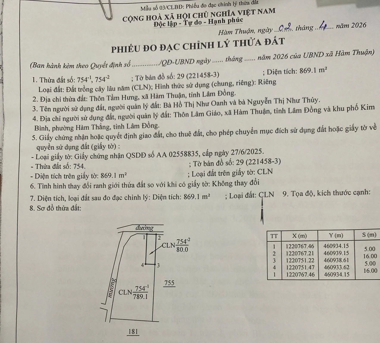 Bán 800m² đất nền Tầm Hưng Ma Lâm Bình Thuận 700 triệu - Ảnh 1