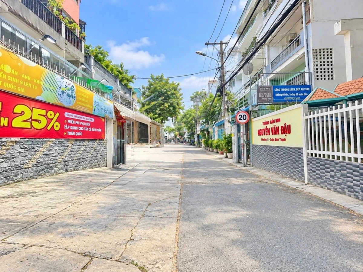 Bán nhà 4 phòng 75m² Nguyễn Văn Đậu Bình Thạnh gần chợ - Ảnh thu nhỏ 2