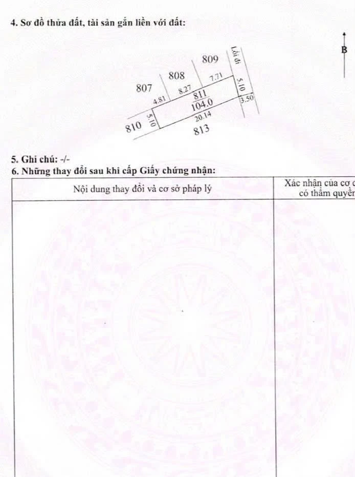 Bán đất kiệt ôtô 104m2 Minh Mạng, Thủy Xuân, Huế 1,2 tỷ - Ảnh thu nhỏ 2