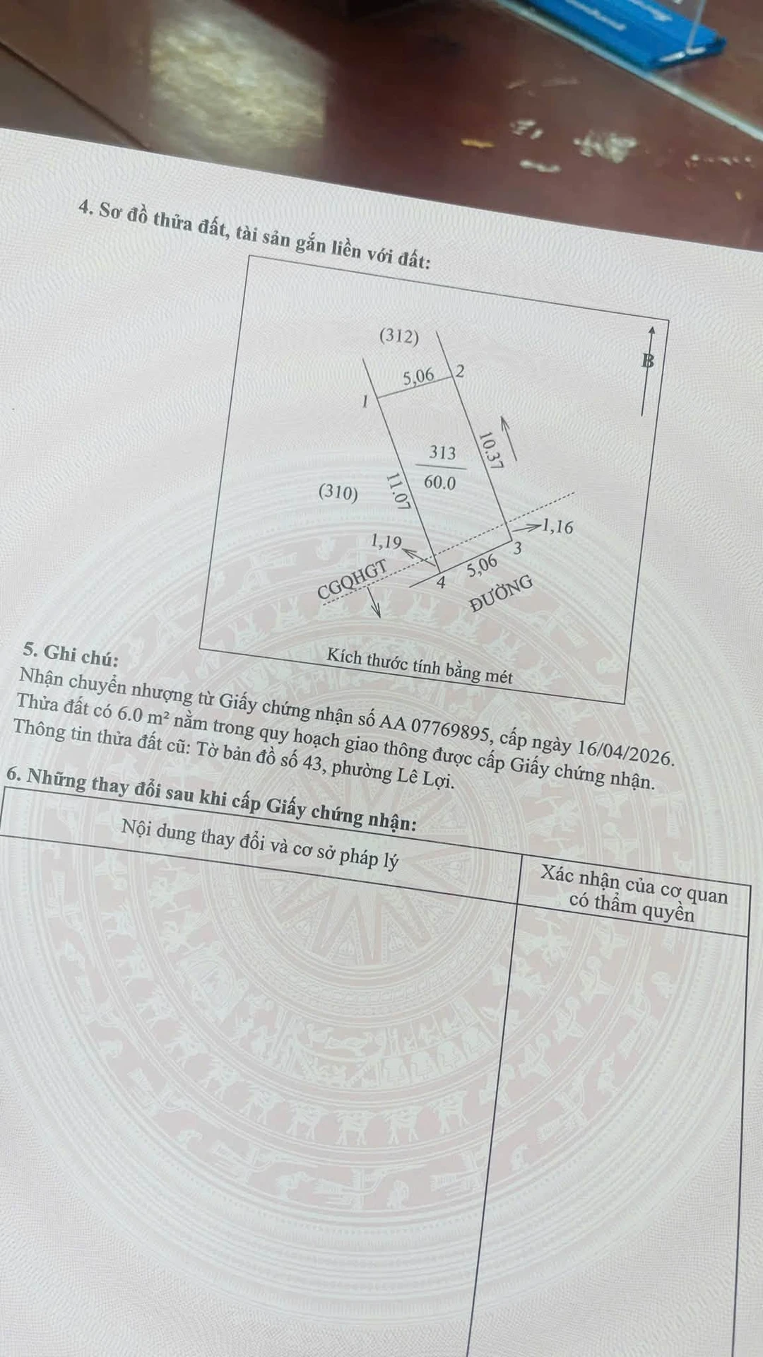 Bán lô đất 60m² mặt tiền Trường Chinh Quận 3 - Ảnh 1